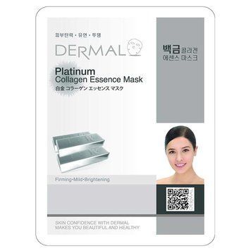 Укрепляющая, омолаживающая маска Dermal Platinum Collagen с наночастицами Платины (золота) 42 фото