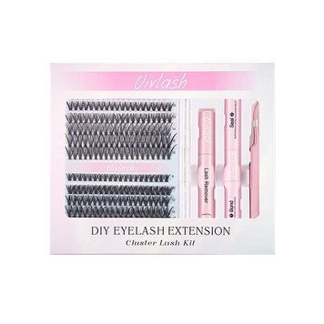 Набір пучкових вій для самостійного нарощування Vivlash DIY Eyelash Cluster, 240 пучків (подарункова упаковка) VIVL240p фото