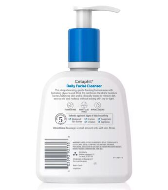 Cetaphil  Daily Facial Cleanser мягкое очищающее средство для проблемной кожи, 237 мл