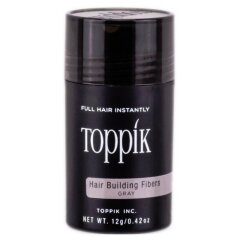 Кератиновий загущувач для волосся Toppik, 12 гр, Сірий (grey)
