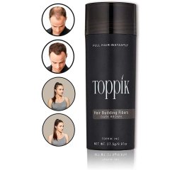 Кератиновий загущувач для волосся Toppik, Черный (black)