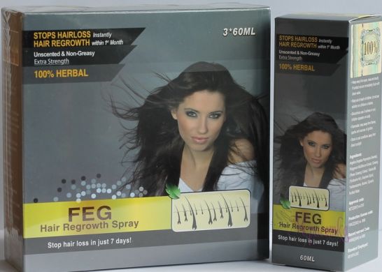 Тонік-активатор росту волосся-FEG Hair Regrowth, 60 мл, 1 шт